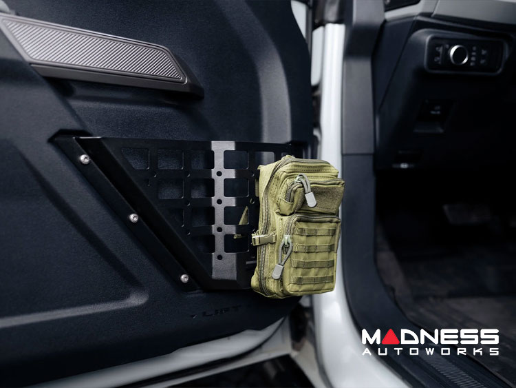 Ford Bronco Door Pocket Panels - Molle - DV8 - Front